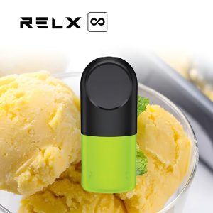 Relx Infinity Replacement Pod Cartridges  Golden Slice 650 Puff 1.8ml