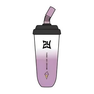 Zhuiyun Mini Cup Disposable E-cigs 6800 Puff  Taro Ice Cream