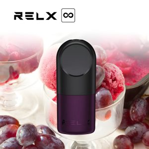 Relx Infinity Replacement Pod Cartridges 650 Puff  Tangy Purple 3%