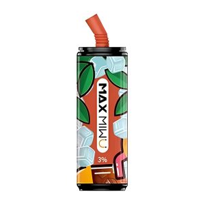 Max Miwu Coke Tin Disposable E-cigs 3600 Puff  Lemon Blacktea