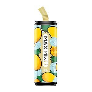 Max Miwu Coke Tin Disposable E-cigs 3600 Puff  Mango Ice