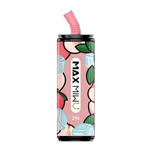 Max Miwu Coke Tin Disposable E-cigs 3600 Puff  Peach Popsicle