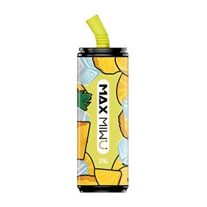Max Miwu Coke Tin Disposable E-cigs  Pineapple Storm 3600 Puff