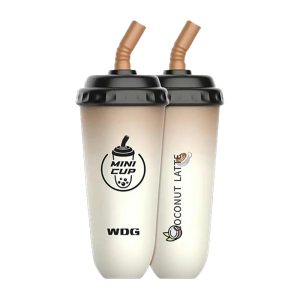 WDG Mini Cup Disposable Vape 5000 Puffs _ Coconut Latte