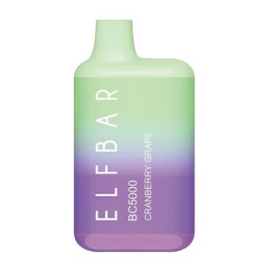 ELF BAR Disposable Vape BC 5000 Puffs _ Cranberry Grape