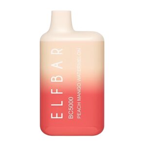 ELF BAR Disposable Vape BC 5000 Puffs _ Peach Mango Watermelon
