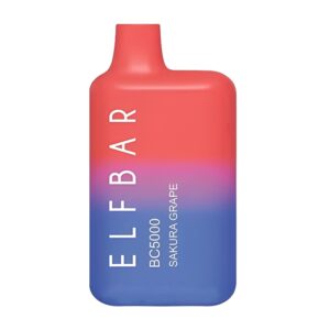 ELF BAR Disposable Vape BC 5000 Puffs _ Sakura Grape