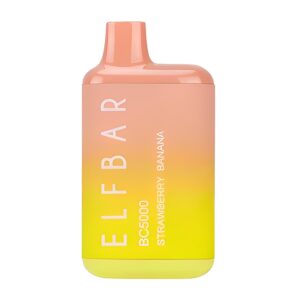ELF BAR Disposable Vape BC 5000 Puffs _ Strawberry Banana