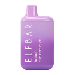 ELF BAR Disposable Vape BC 5000 Puffs _ Triple Berry Ice