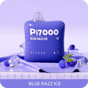 ELF BAR PI7000 Disposable 7000 Puffs Blue Razz Ice