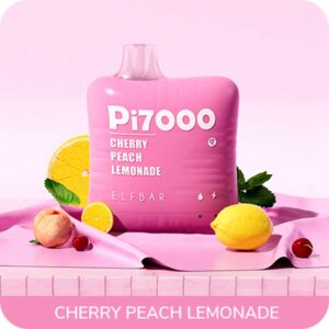 ELF BAR PI7000 Disposable 7000 Puffs Cherry Peach Lemonade 17ml