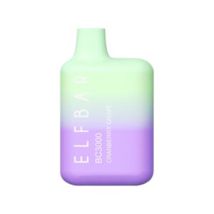 ELF BAR BC3000 Disposable Cranberry Grape 3000 Puffs