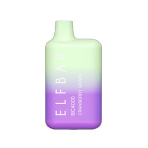 ELF BAR BC4000 Disposable 4000 Puffs Cranberry Grape 11.5ml