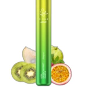 ELF BAR 600V2 Disposable Kiwi Passion Fruit Guava 600 Puffs 550mAh