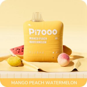 ELF BAR PI7000 Disposable 7000 Puffs Mango Peach Watermelon 17ml